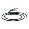 QED - Performance J2P 1.5m, кабель Mini Jack на 2 RCA серии Profile 1.5 м