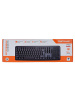 Клавиатура беспроводная GoPower GPK02 классическая USB черный