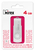 Флэш накопитель Mirex 4GB SWIVEL WHITE