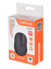 Мышь беспроводная GoPower GPM03 классическая USB бесшумная Soft-Touch черный