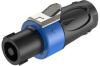 Разьем кабельный ROXTONE Speakon RS4F-N-BU 4-х контактный, 