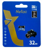 Карта памяти MicroSD 32GB Netac P500 Standard Class 10 UHS-I (90 Mb s) без адаптера