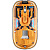 Компьютерная мышь AULA AM210 Orange